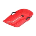 thumbnail image 1 of Siruishop Snow Sled for Child Ski Board Toboggan Sleigh Snow Scooter Practical with Rope Red, 1 of 8