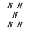 thumbnail image 2 of Maytalsory Metal House Number Plaque Durable And Rustproof Easy To Install Metal Letters House Numbers Iron Decoration Doorplate B17--N 5Set, 2 of 6