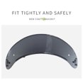 thumbnail image 4 of Graflsoa Visière de Casque de Moto Universelle pour Z-7/X-14/ADV/NXR - Antibuée, Protection UV, Résistante aux Égratignures, Teinte Fumée Foncée, 4 of 6