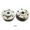 thumbnail image 3 of ZheElen 2pack/lot Aluminum Front Wheel Hub Adapter For Axial Rock Racer AX90026 AX31010 Crawler Desert Buggy Silver, 3 of 6