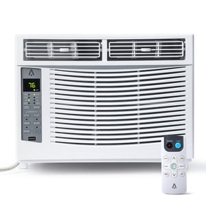 6000 BTU Smart Window Air Conditioner – Fast Cooling, Quiet 50dB, Dehumidifier for Rooms up to 250 Sq.Ft – 115V – Remote & App Control – WiFi Enabled – Easy Installation – There is WIFI