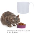 thumbnail image 3 of Pet Food Barrel, Double Sealing Generous Moth Proofing Damp-Proof Beautiful Damp-Proof Dog Feeder, For Cat Dog, 3 of 8