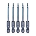 thumbnail image 1 of Uxcell 5pcs 1/4" Hex Shank TA1.8 Magnetic Head 2.6" Long Triangle Screwdriver Bit Blue, 1 of 7