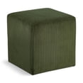 thumbnail image 1 of Meridian Furniture Ottomane/tabouret Vert Roy, 1 of 8