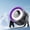 Violet, variante sur Ventilateur de Bureau Portable Petits Ventilateurs de Bureau Silencieux Ventilateur Mural Commande Tactile Alimenté par USB Inclinaison Réglable 180 100 Vitesses - 7 Pales Double Conduit Circulation d'Air pour Cuisine Dortoir Plein Air Camping Patio Ven