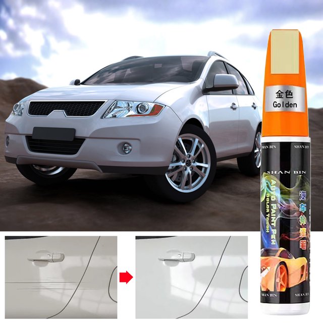 3Pcs Car Scratch Removal Pen, RRJ Car Scratch Removal Pen 12ML, 2-in- Automotive Touch Up Paint Repair Pen, Scratch Remover For Vehicle Car Paint Scratches, Auto Body Scratch Repair Kit, Car
