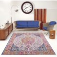 thumbnail image 2 of La dole rugs multicolor vintage persian medallion area rug 5x8, 2 of 6