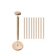thumbnail image 1 of Pasta Drying Rack Wooden Foldable Pasta Dryer Rack Stand Easy Storage & Quick up Spaghetti Stand Hanger with 9 Suspension Rods for Kitchen Counter, 1 of 7