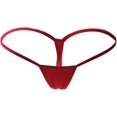 thumbnail image 1 of ORUYROP String pour Femme Taille Basse Micro-Dos G-string String Culotte sous-Vêtements, 1 of 5