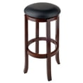 thumbnail image 4 of Winsome Walcott Swivel Seat Bar Stool, Black & Walnut, 4 of 6