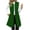 Green, variant on Mevxay Women's Sleeveless Long Blazer Vest Open Front Elegant Business Work Cardigan Jacket Coat Black 2XL