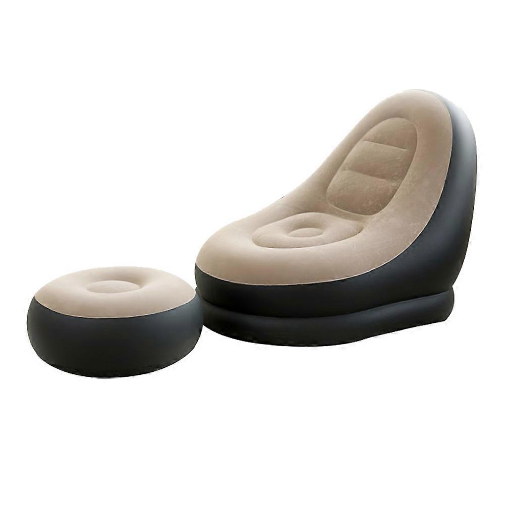 Courtyard Lazy Inflatable Sofa Inflatable Sofa Lounge Chair Folding Inflatable Sofa_Perfect Gift