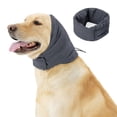 thumbnail image 4 of XYAIYT Dog Anxiety Relief Hood with Noise Reduction Adjustable Winter Calming Jacket for Small/Large Pets S/M/L Sizes(Gray,Small), 4 of 7