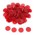 thumbnail image 3 of 100x Jetons de Jeu à Baril Impression Puce Concave, 3 of 8