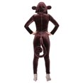 thumbnail image 3 of FUN Costumes Women's Monkey Around Jumpsuit, Brown and Tan, One Size, 3 of 6