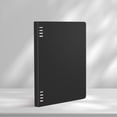 thumbnail image 3 of witspace B5 Removable Loose Leaf Frosted Notebook Cover, Campus Smart Ring Binder, B5 Transparent Binder Notebook Slim Binder Folder for Work, Study and Journal Supplies, 3 of 9
