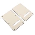 thumbnail image 1 of Electric Guitar Backplate, Guitar Pickguard Safe Gift 2Pcs Effective Protection  For Music Instrument White,Beige,Black, 1 of 8
