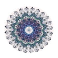 thumbnail image 3 of Polyester Round Tablecloth, Table Cloth, Catering, Events, Elastic Band, Various Style I 1.5m, 3 of 8