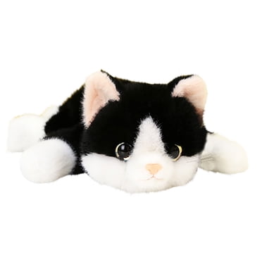 XFGOU A Muppet Toys and Hobbies Weighted Cat Stuffed Animals 0.6 Lbs Cute Realistic Plush Toys 11.8 Inch Soft Plushies Gifts For Kids Dolls & Accessories