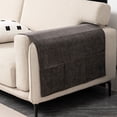 thumbnail image 1 of yingyy Cloth Armchair Organiser With Side Pockets For Daily Necessities Suitable For Most Sofa Armrests gray 60*110CM, 1 of 6