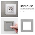 thumbnail image 4 of OULII Grey Decorative Wall Plate Cover for Hole Covering Walls Suitable for Home and Commercial Use, 4 of 6