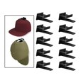 thumbnail image 4 of 10Pcs Hat Hooks for Wall, white sturdy Hat Rack Multifunctional Hat Storage Durable Black, 4 of 9