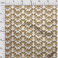 thumbnail image 3 of oneOone Rayon Orange Fabric Block Fabric For Sewing Printed Craft Fabric By The Yard 56 Inch Wide, 3 of 5