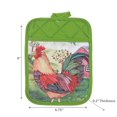 thumbnail image 2 of Pot Holder With Pocket Roosters - Set of 6, 2 of 2