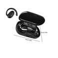 thumbnail image 3 of Écouteurs Véritablement Sans Fil, Écouteurs Bluetooth 5.3, Recharge Sans Fil, Réduction Active du Bruit, Conception avec Crochet d'Oreille, Haut-Parleur 10 mm, Résistants à la Sueur, Longue Autonomie de Batterie, Compatibilité Universelle, 3 of 6
