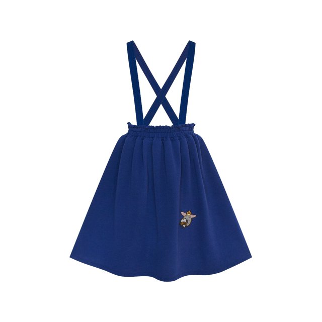 Robe Fille Jupe à Bretelles Uniforme Scolaire 6 Ans