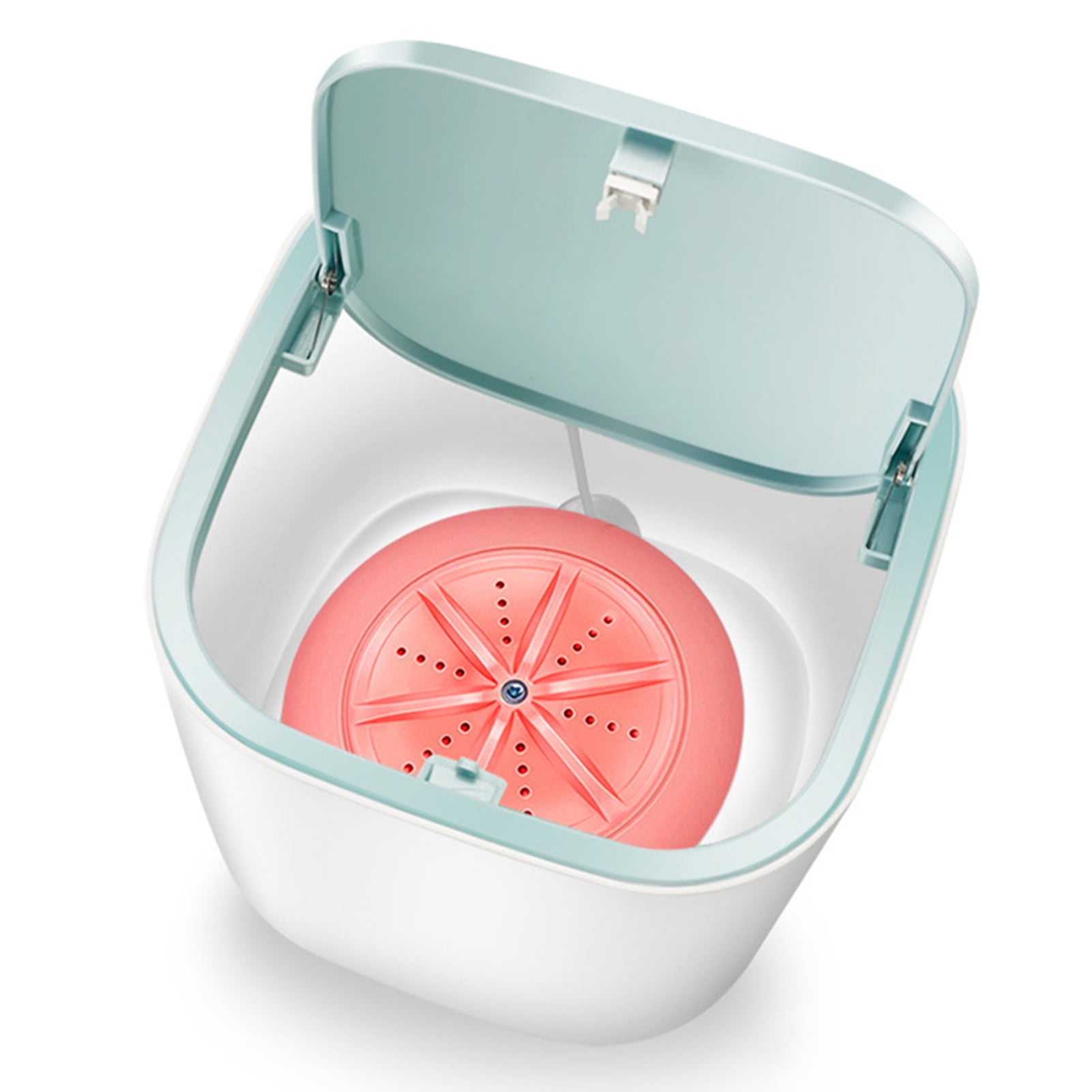 Mistaha Mini Washing Machine Laundry Barrel Washer Underwear Socks Washer Portable Rotating Washer Convenient for Home Dormitory