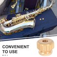 thumbnail image 2 of Shisuyan Valve de Précision à Vis pour Klaxon Français, Levier de Fixation pour Trombone, Accessoires d'Instruments de Musique Professionnels, Doré, 2 of 8