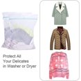thumbnail image 4 of Filet à Linge Grand, Sac à Linge TTG 90x110 cm 2 Pcs Sacs à Linge Réutilisables Filets à Linge avec Fermeture Éclair Grands pour Sacs à Linge Sacs à Linge Sac à Linge Sac à Linge machine à Laver Jetable, 4 of 6