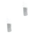 thumbnail image 1 of Wweixi White Roll Wrist Tulle Coil Durable And Reliable Wedding Essentials Easy To Ad Clean Roll Tulle white 2Set, 1 of 6