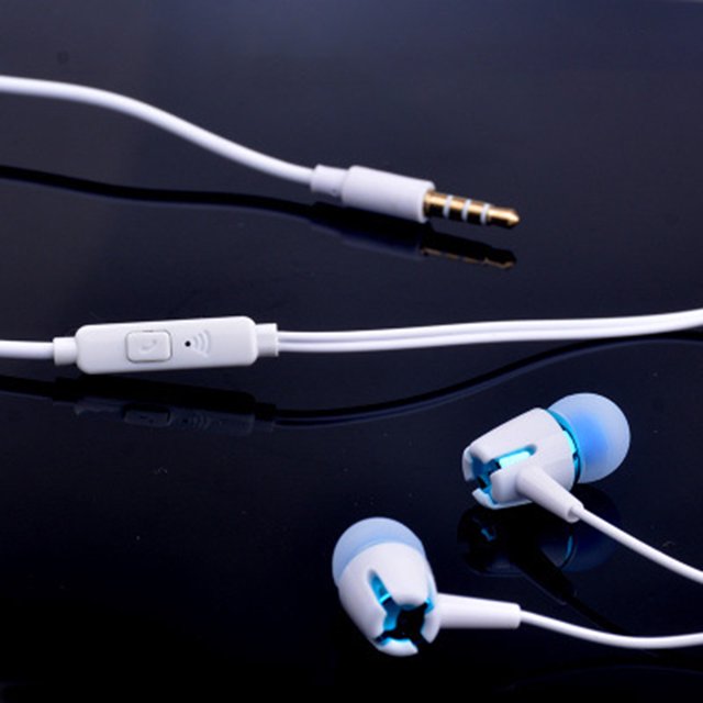 Maoww Écouteur Intra-Auriculaire Course Sport Casque Filaire Bouchon d'Oreille Casque avec Microphone pour Android pour IOS