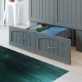thumbnail image 4 of Southampton Lit Escamotable Coffre en Bois Simple TG avec Matelas et Chargeur Intégré, Gris, 4 of 18