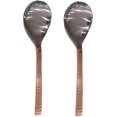 thumbnail image 1 of COPPER Serving Spoons Set of 2 Indian Dinnerware Serveware,copper spoon set size 8 inch long,serving spoon, 1 of 1