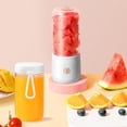 thumbnail image 2 of Leodye 1PCS Portable Wireless Electric Juicer Fully Automatic Juicer Cup Home Mini Fruit and Vegetable Extractor -7.28x2.76in, 2 of 6