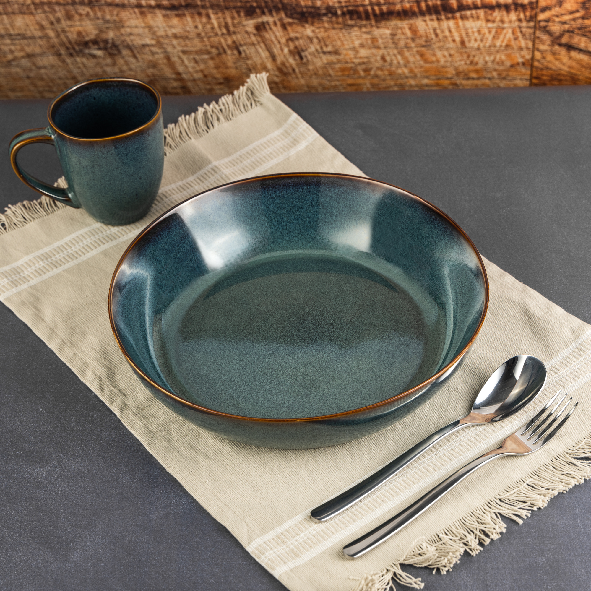 Yellowstone Dutton Reactive Ceramic Low Bowl