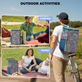thumbnail image 3 of Colorful Insulated Backpack Cooler - 20L Soft Cooler Bag, Abstract Geometric Design for Picnic & Travel, 3 of 6