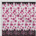 thumbnail image 2 of oneOone Georgette Viscose Fabric Artistic Flower Panel Decor Fabric Printed BTY 42 Inch Wide, 2 of 3