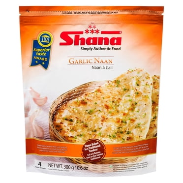 SHANA GARLIC NAAN 300 grammes