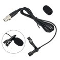 thumbnail image 2 of Black Lavalier Lapel Microphone 3.5Mm Xlr 3-Pin Xlr 4-Pin for Wireless, 2 of 10