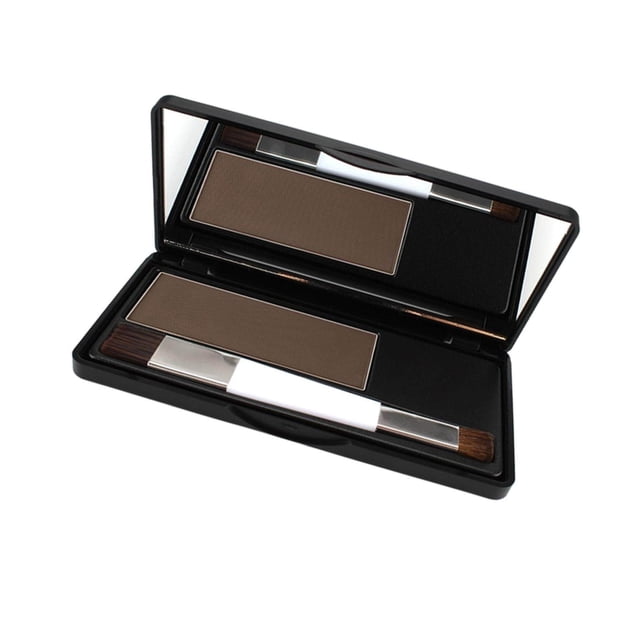 Poudre Comblante pour Racines, Cache-Cernes pour Cheveux Clairsemés, Brun Moyen