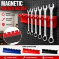 thumbnail image 2 of Magnetic Wrench Organizer, Tools Wall Mount Wrench Holder, Magnetic Organizer, Sturdy Plastic Rack Stores, 2 of 8