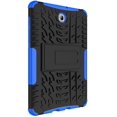 thumbnail image 3 of Mignova Galaxy Tab S2 T710 Case,Heavy Duty Hybrid Rugged Soft Rubber Hard PC Tough Dual Layer Protective Case Cover with Kickstand for Samsung Galaxy Tab S2 8.0 SM-T710 / T713 / T715 (Blue), 3 of 7