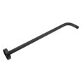thumbnail image 1 of Stainless Steel Shower Arm, NPT1/2 Wall Mount Extension with Flange for Universal Compatibility, Aesthetic Installation, 1 of 8
