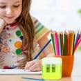 thumbnail image 4 of Covered Pencil Sharpener for Crafting and School Use Compact Handheld Hole Sharpener for Children Adults Students and Families, 4 of 4