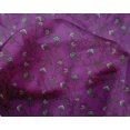 thumbnail image 4 of oneOone Silk Tabby Fabric Leaves & Floral Block Print Sewing Fabric BTY 42 Inch Wide, 4 of 4