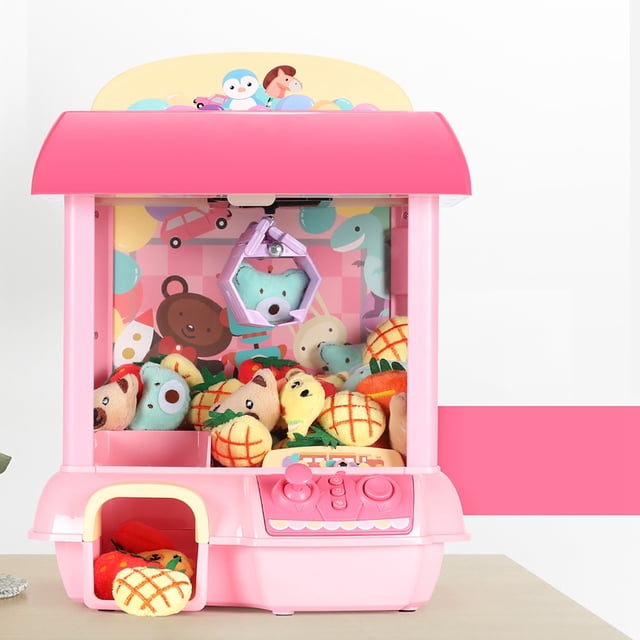 Claw Toy, Childrens Gift Clip Doll Machine, Kids Toys Toy Grabber, With 13pcs Coins Desktop Interactive Toy For Playing Automatic Clip Doll Toy Children